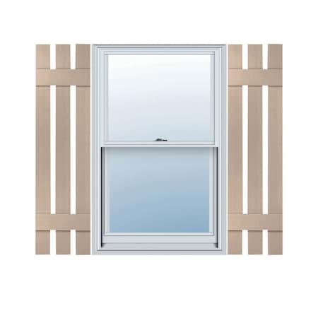 Ekena Millwork Builders Edge, TailorMade Three Board Spaced (2 Batten), Board-n-Batten Shutters, BES3120037023, PR BES3120037023